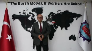 Lastik İş Sendikası Genel Başkanı Alaaddin Sarı’nın 1 Mayıs mesajı
