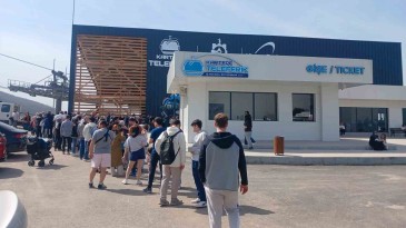 Kocaelilerin teleferik keyfi