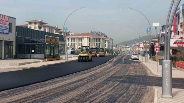 Cadde baştan sona yenilendi; Son hali beğeni topladı