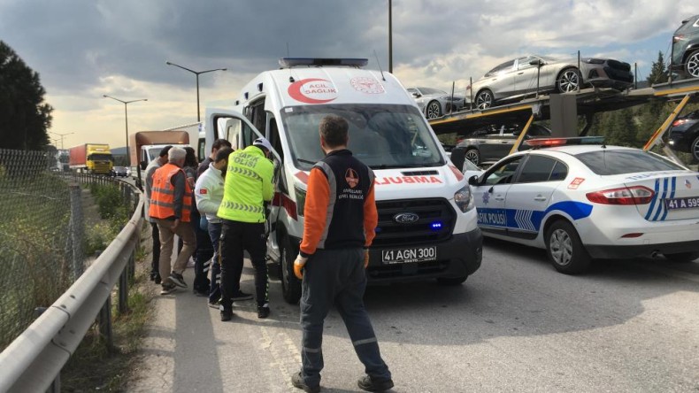 Kocaeli’de zincirleme kaza: 6 yaralı