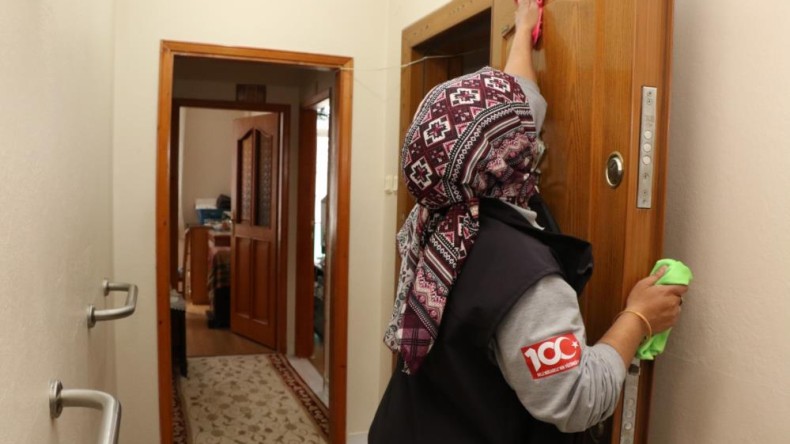 Çınarların evleri bayrama hazırlandı