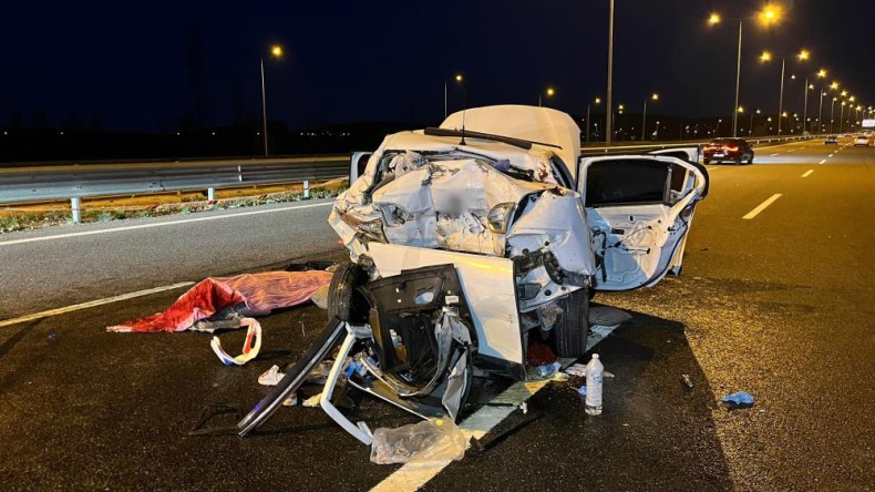 Tatil dönüşü feci kaza: Baba ve kızı hayatını kaybetti