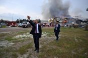 Korkunç yangın:  Vali Yavuz olay yerinde…