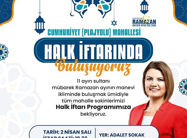 İzmit Belediyesi, halk iftarlarıyla gönül birlikteliği oluşturmaya devam ediyor