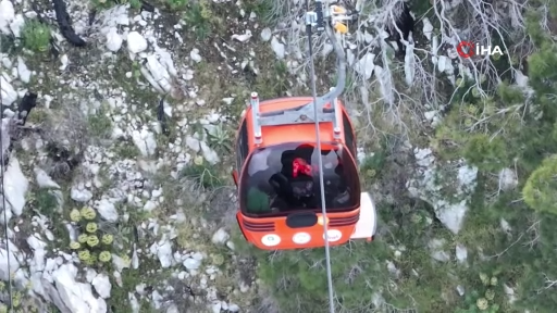 Teleferik faciası: 1 ölü, 7 yaralı