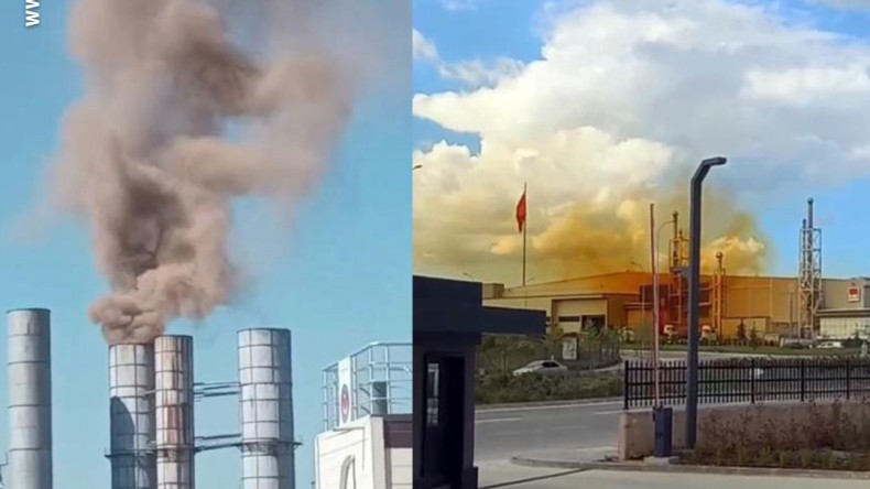 Dilovası’nda iki fabrikada korkutan görüntüler: Facia yaşandı