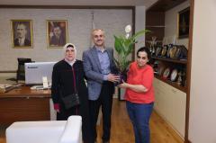 Çayırovalılardan Çiftçi’ye hayırlı olsun ziyareti