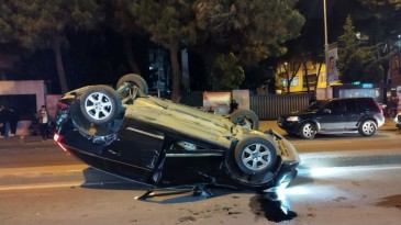 Bir garip kaza; Görenler şaştı kaldı