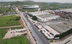 Alikahya Stadyum yoluna asfalt