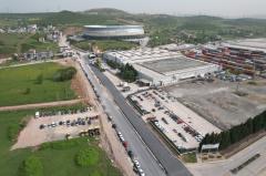 Alikahya Stadyum yoluna asfalt