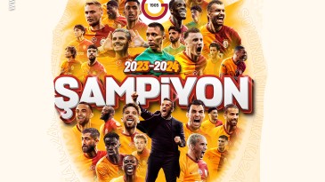 Sarı kırmızı şampiyon Cimbom