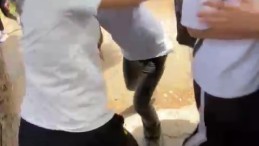 Okulda saç saça baş başa kavga