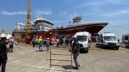 Gemide yangın: Yaralılar var, 2 kişinin durumu ağır