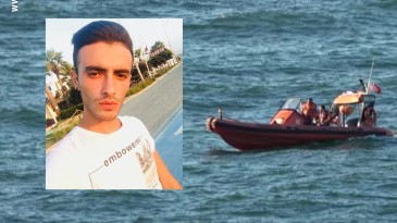 Denizde kaybolan gencin cansız bedenine ulaşıldı