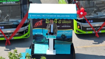 50 yeni otobüs Kocaelilere hizmet için yollarda
