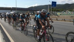 “8. Ulusal Ömer Halisdemir Bisiklet Turu” kapsamında sporcular Kocaeli’ye ulaştı