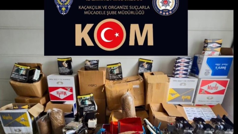 Gölcük ve İzmit’te 2 eve baskın: Ele geçirilen 1,5 milyon TL değerinde..