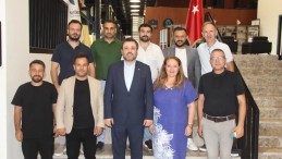 Kocaeli Kent Konseyi Başkanı Kadir Çetin’e ziyaretçi akını