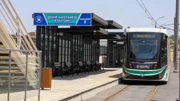 Kocaeli Şehir Hastanesi tramvay seferlerine yeni düzenleme
