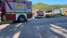 Büyükşehir Armutlu’daki yangına müdahale için 2 araç gönderdi