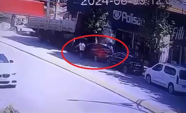 Kamyon faciası: Canlarını son anda kurtardılar