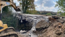 İzmit’te o köprü yıkıldı, yenisi yapılıyor