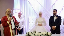 Volkan ile Eda dünya evine girdi, Körfez düğüne akın etti