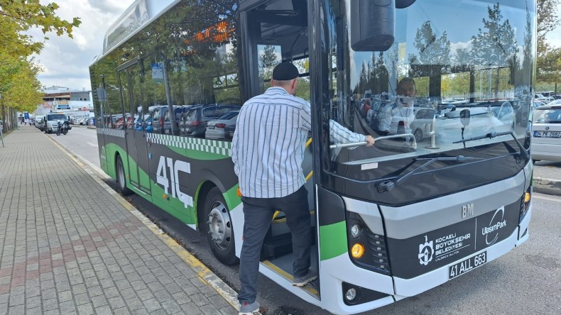 İzmit çarşıya yürümeden ulaşılıyor: Hat 41Ç ilk günden tam not aldı