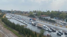 Yağmur sebebiyle kaza: 8 yaralı