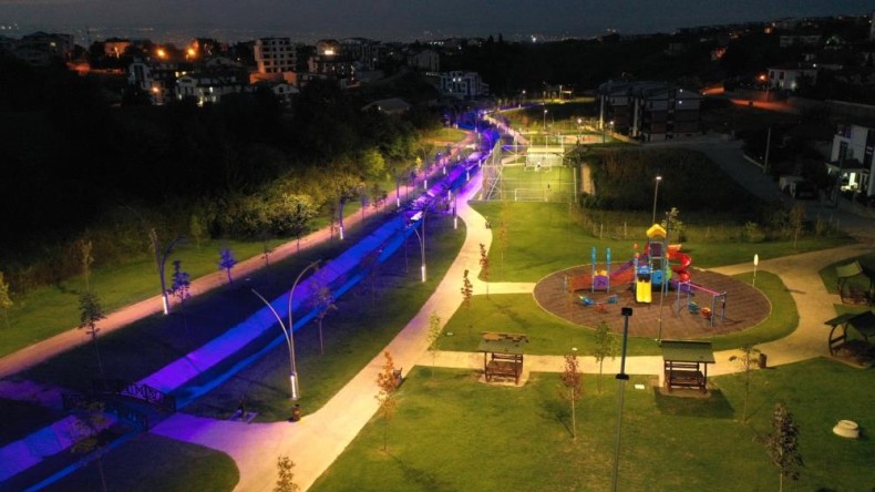 Yuvacık Fatih Vadisi de sosyal alana dönüştürüldü