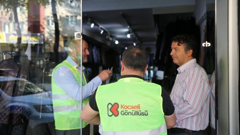 İnönü caddesi esnafına 41Ç hattı hakkında bilgi verildi