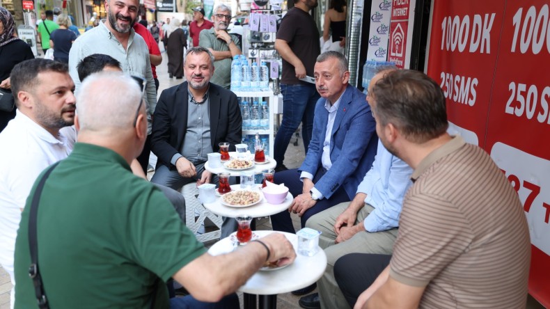 Başkan’dan İnönü caddesi esnafına müjde! Dönüşüm başlıyor
