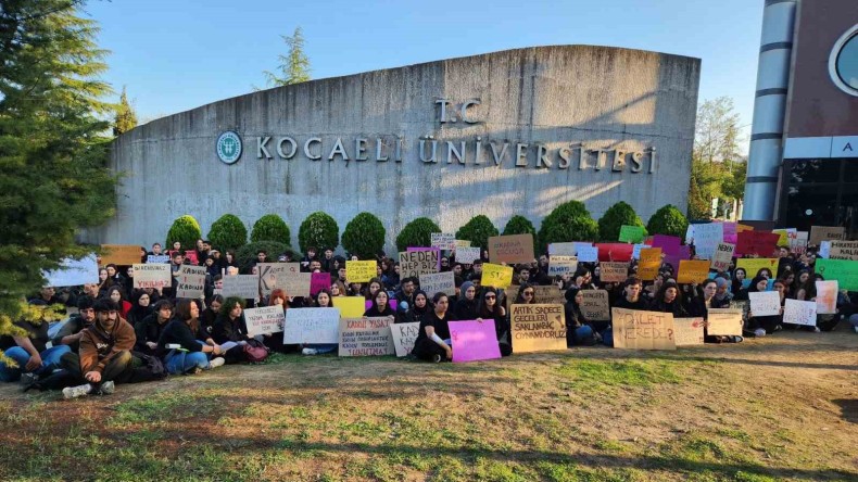 Kocaeli Üniversitesi’nde eylem