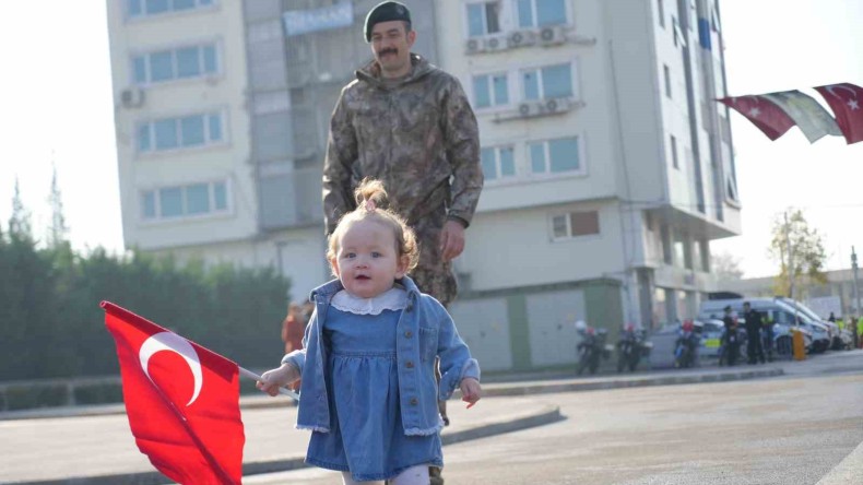 Cumhuriyet Bayramı kutlamalarına damga vuran fotoğraf
