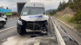 Kocaeli’de ulaşımı aksatan kaza