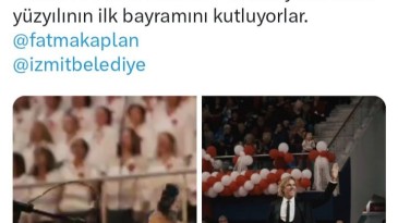 Usta Gazeteci İzmit Belediyesi’nin 1923 kadın korosunu paylaştı