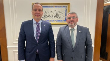 Fatih Erbakan’dan, İl Başkanı Aydın’a övgüler