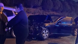 Otobanda zincirleme kaza: 10 yaralı