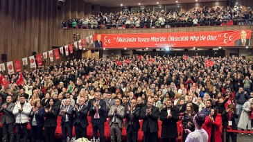 MHP’den gövde gösterisi: 5 Bin yeni üye katıldı