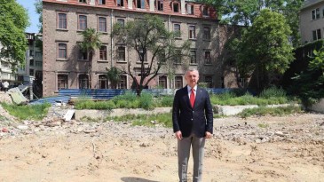 Yıkılan vergi dairesi alanına yeni yaşam alanı geliyor