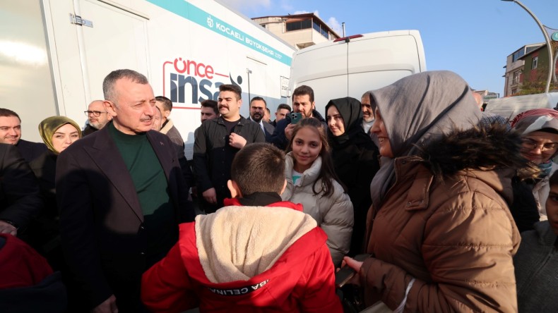 Başkan Büyükakın, yılın son günü de Darıca’daydı
