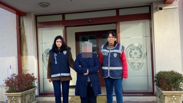 22 ayrı suçtan aranan yaşlı kadın yakayı ele verdi