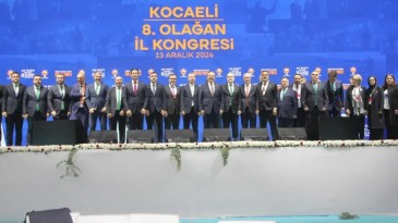 İşte Ak Parti Kocaeli İl Yönetimi