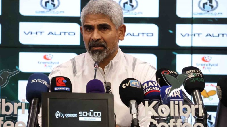 Kocaelispor Teknik Direktörü İsmet Taşdemir’den açıklamalar