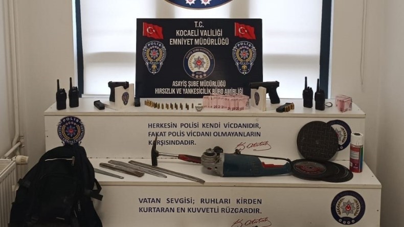 Fabrikaların çelik kasalarını patlatmışlar: 7 şüpheli tutuklandı