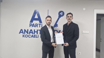 Anahtar Parti Kocaeli’de gelişme: Genç başkan duyurdu