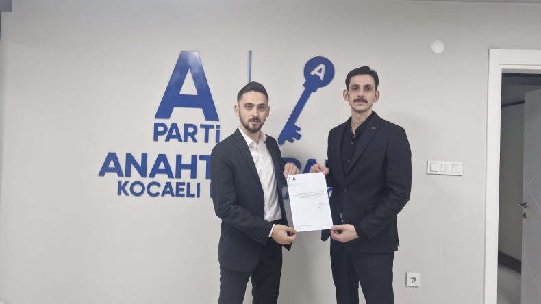 Anahtar Parti Kocaeli’de gelişme: Genç başkan duyurdu