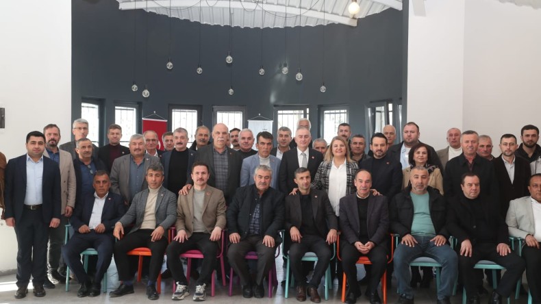 Başkan Hürriyet, kırsal mahalle muhtarıyla buluştu