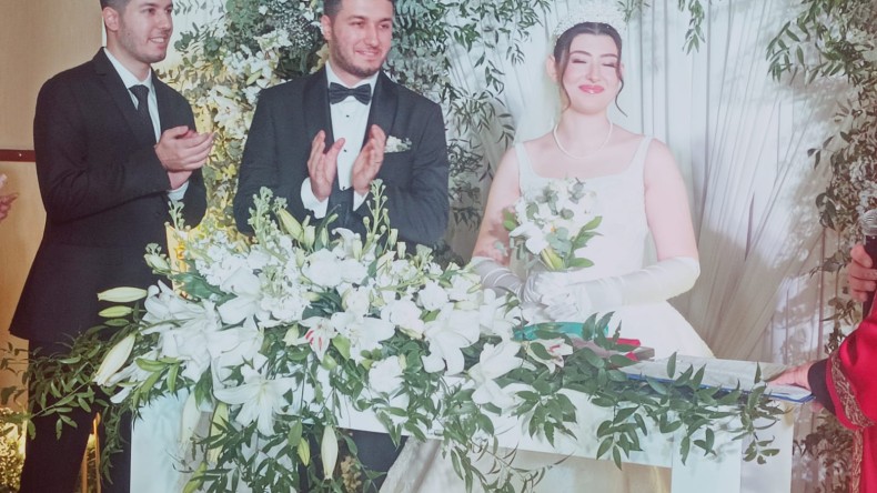 İnşaat Mühendisi Kerem Aydın ile genç girişimci Ezgi Balbay hayatlarını birleştirdi