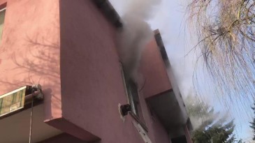 Kartepe’de korkutan yangın